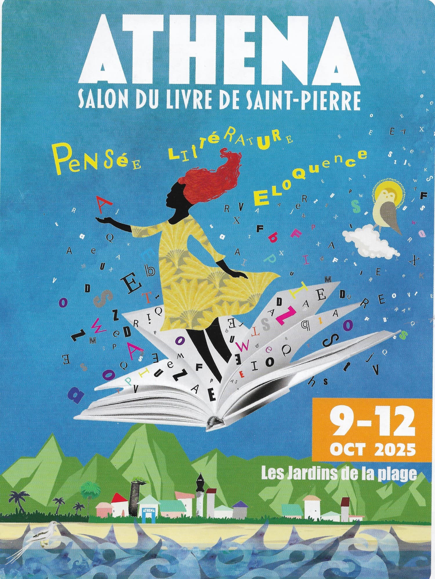 Salon Athéna à Saint-Pierre du 09 et 12 octobre 2025.