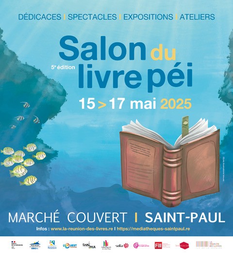 5e Salon du Livre Péi Ville de Saint-Paul du 15 au 17 mai 2025